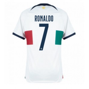 Portugalsko Cristiano Ronaldo #7 Venkovní Dres MS 2022 Krátký Rukáv